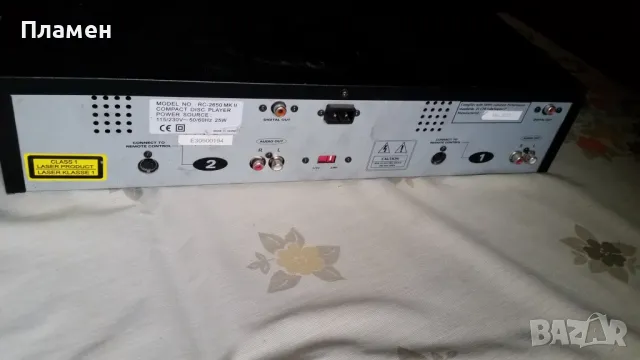 Dual CD Player RC-2650 MKII, снимка 4 - Ресийвъри, усилватели, смесителни пултове - 49033559