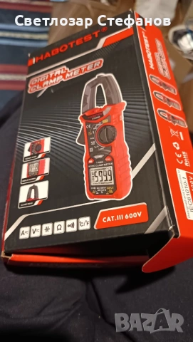 Професионален мултицет с амперклещи за променливо напрежение Habotest HT206A, снимка 2 - Други инструменти - 53147296