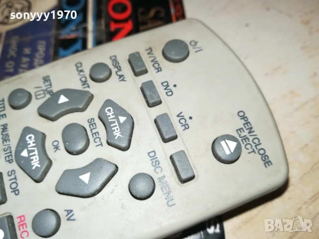 SANYO DVD/VCR COMBO REMOTE-ВНОС SWISS 2811251935, снимка 8 - Дистанционни - 52577725