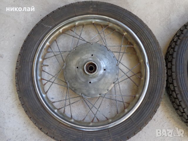 Капли с гуми за ретро мотоциклети Иж Планета- 2 и Балкан 250 С 2  1961 година, снимка 4 - Мотоциклети и мототехника - 38003990