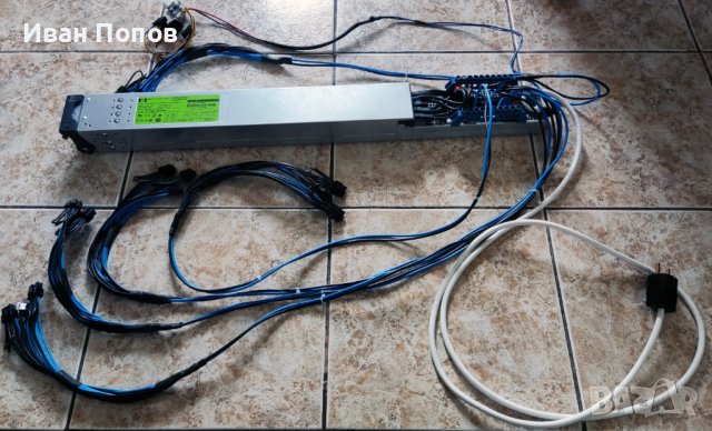 Сървърно захранване HP 2250W с кабели и picoPSU, снимка 1 - Захранвания и кутии - 35496822