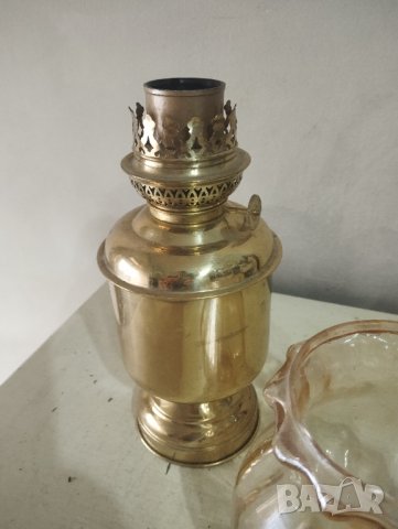 Настолна лампа тип газова, снимка 3 - Настолни лампи - 43265786