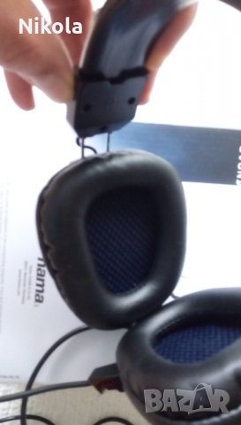 Геймърски слушалки с микрофон - Hama, снимка 14 - Слушалки за компютър - 27055878