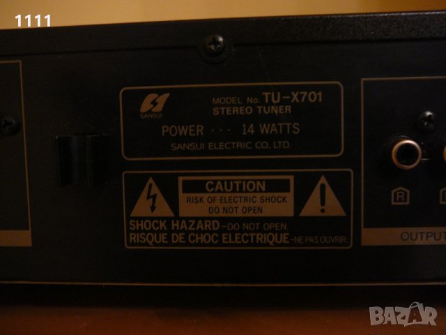 SANSUI TU-X701, снимка 9 - Ресийвъри, усилватели, смесителни пултове - 35341043