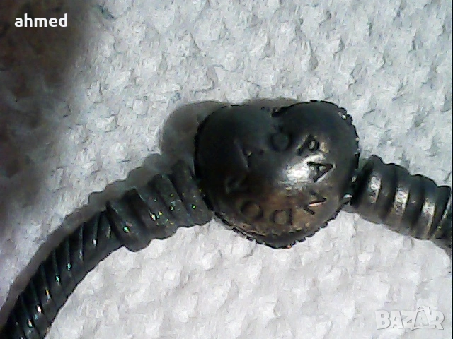 много стара разкошна среберна гривна пандора, снимка 3 - Антикварни и старинни предмети - 53252914