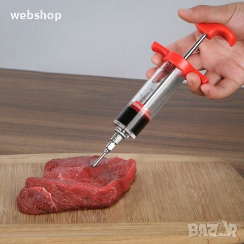 СПРИНЦОВКА ЗА МАРИНОВАНЕ НА МЕСО, 30ML, снимка 1