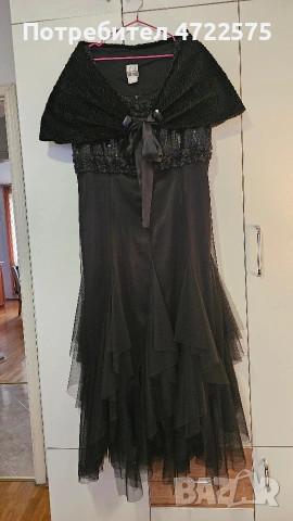 Луксозна дълга вечерна рокля