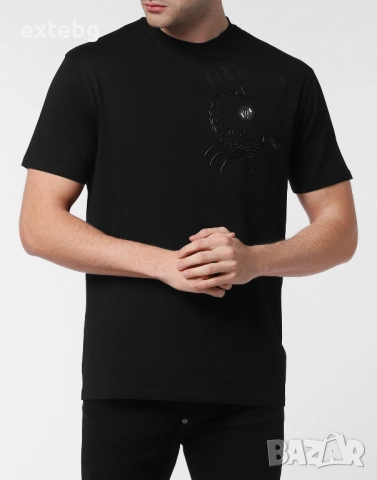 PHILIPP PLEIN СКОРПИОН оригинална тениска XXL, снимка 2 - Тениски - 52729791