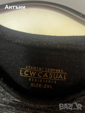 Сива блуза с дълъг ръкав, снимка 3 - Блузи с дълъг ръкав и пуловери - 52870438