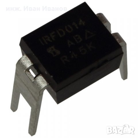 IRFD014PBF  MOSFET-N транзистор 60V, 1,7A, 0R2 typ., снимка 1 - Друга електроника - 34764006