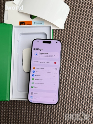 100% Батерия❗️ Iphone 16 PRO ❗️лизинг от 30€/мес ❗️ Black titanium❗️ Гаранция, снимка 9 - Apple iPhone - 53454900