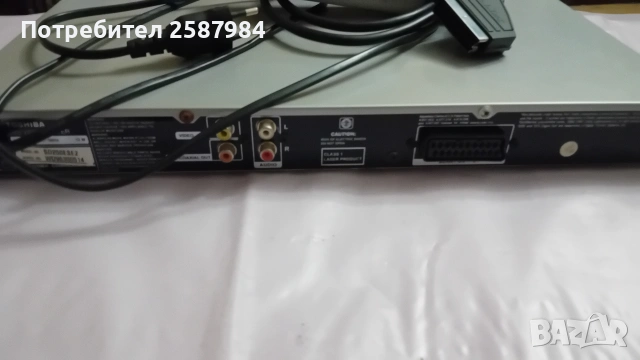 DVD Toshiba sd-250e , снимка 3 - Плейъри, домашно кино, прожектори - 53296902