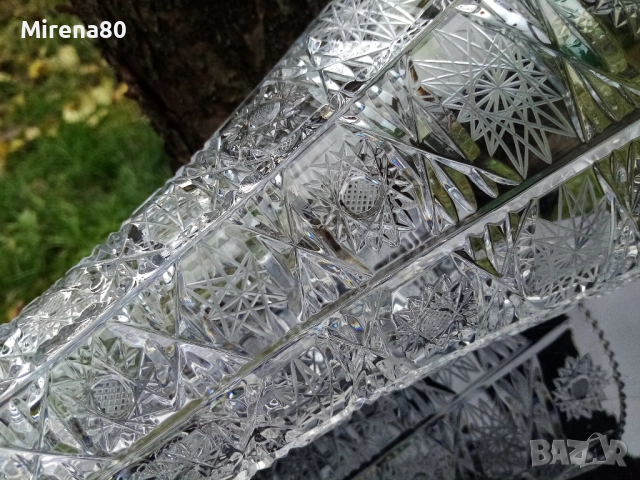 Българска кристална ваза - нова !, снимка 8 - Вази - 52654869