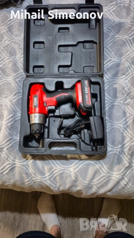 ПРОМО Ferm Акумулаторна бормашина 20v , 2 Ah Винтоверт Включва батерия, зарядно, 60 лв