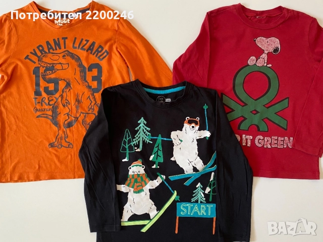 Лот детски блузи 122, снимка 2 - Детски комплекти - 51856285