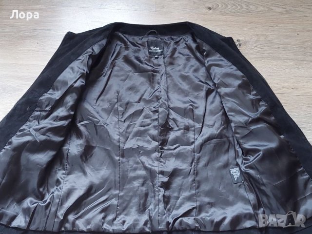 Дамско яке естествен велур , снимка 2 - Якета - 40627775