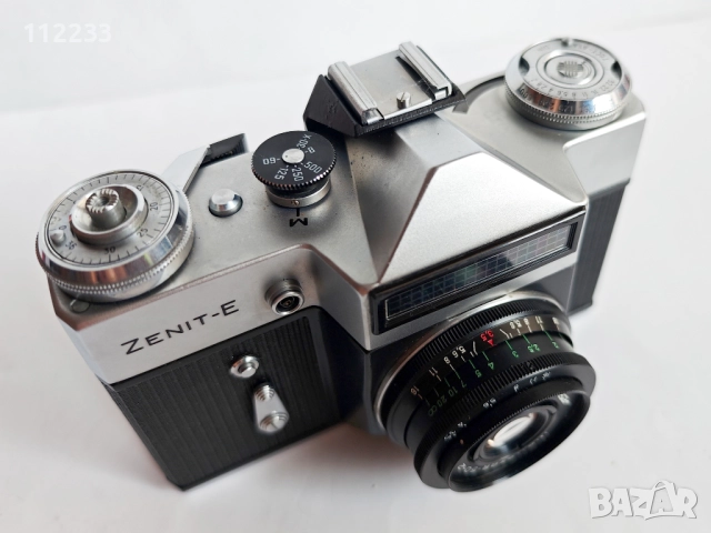 Обектив Industar 50-2+Zenit-E подарък, снимка 2 - Фотоапарати - 51666819