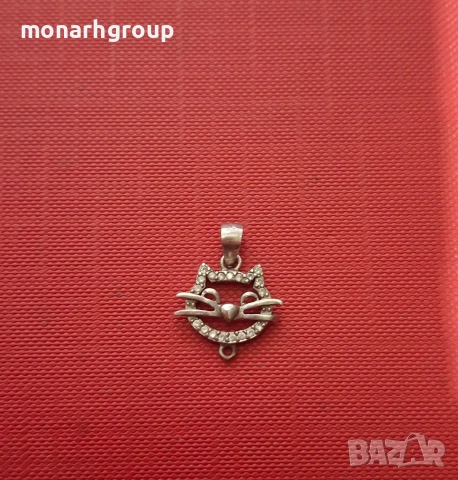 Сребърна висулка, снимка 3 - Колиета, медальони, синджири - 53001649