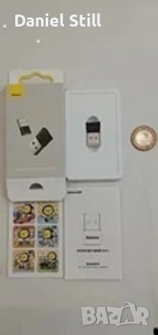 Baseus USB Bluetooth Адаптер Предавател, снимка 5 - Кабели и адаптери - 43096984