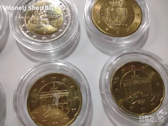 Евро монети UNC, снимка 6 - Нумизматика и бонистика - 49960078