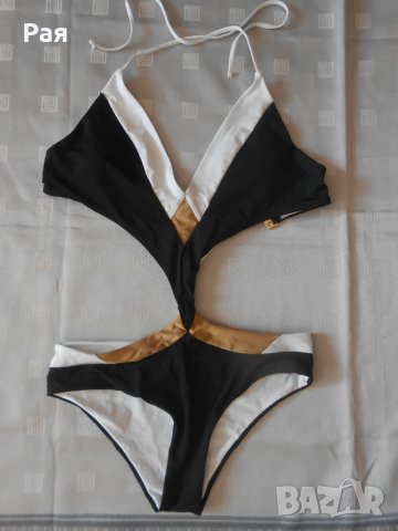 Изрязан цял бански Sugarfree Cyprus, снимка 3 - Бански костюми - 50698226