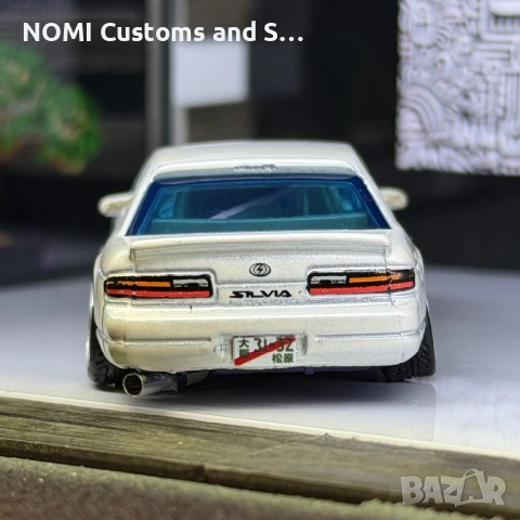 Hot Wheels Nissan Silvia S13 Swiss Spec , снимка 3 - Коли, камиони, мотори, писти - 53510327