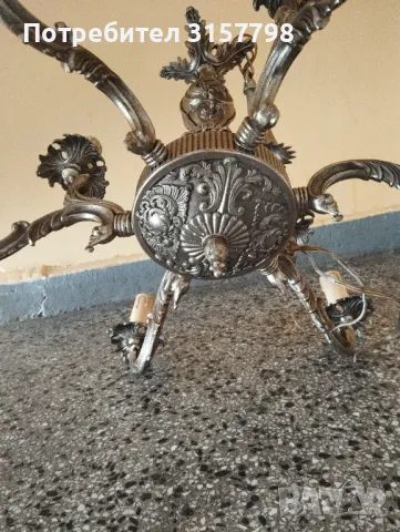 Бароков полилей, снимка 6 - Полилеи - 47510915