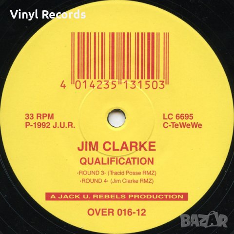 Jim Clarke ‎– Qualification ,Vinyl 12", снимка 3 - Грамофонни плочи - 33676019