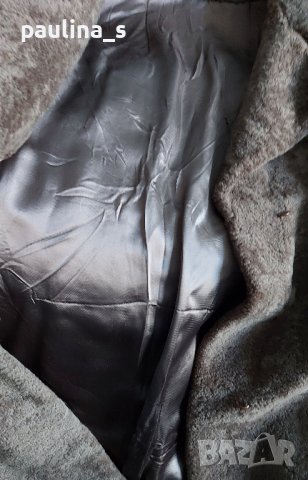 Палто от естествена кожа с косъм - бизонски бокс с косъм, снимка 15 - Палта, манта - 26455921