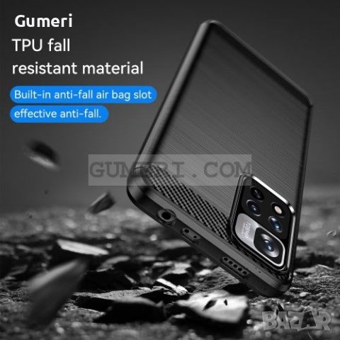 Xiaomi Redmi Note 11 Pro+ 5G  Удароустойчив Гръб  - Карбон, снимка 6 - Калъфи, кейсове - 36860742