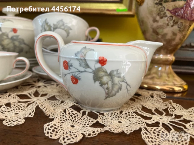 Представям ви едно порцеланово вълшебство на Johann Haviland  Пленяващ комплект за чай❤️  , снимка 4 - Сервизи - 50598614