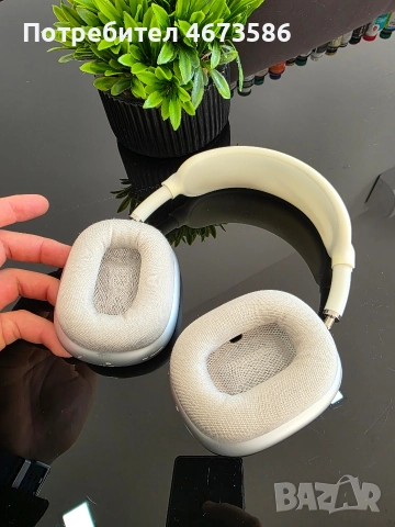 AirPods Max 1 Gen Сиви – работят отлично, по-лошо състояние, снимка 5 - Bluetooth слушалки - 52920750