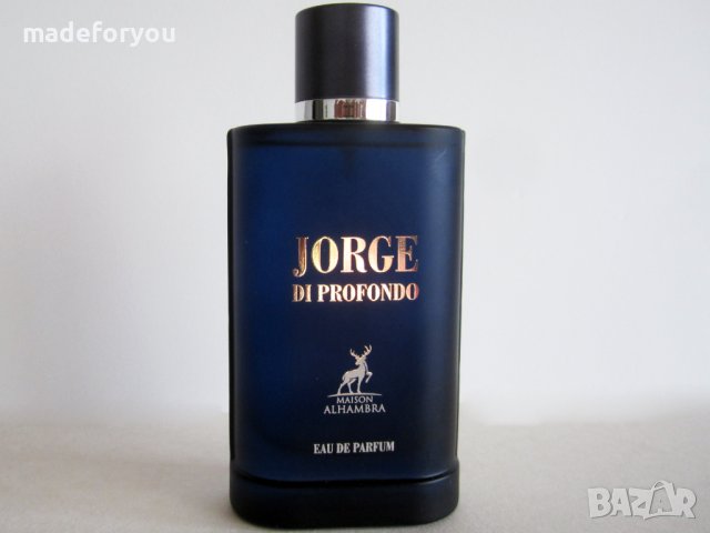 Отливки,отливка 5 или 10 мл, от мъжки оригинален парфюм Maison Alhambra - Jorge Di Profondo EDP, снимка 1