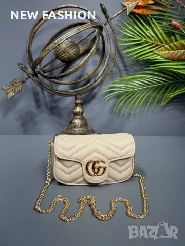 Дамски Кожени Чанти ✨ Gucci , снимка 4 - Чанти - 49875867