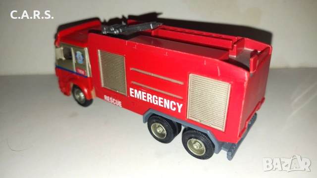 Пожарна Mercedes Benz Emergency - Kentoys, снимка 2 - Колекции - 53283288