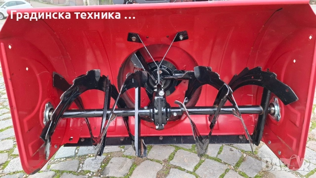 Роторен снегорин Hecht с ел. стартер , снимка 9 - Градинска техника - 53401060