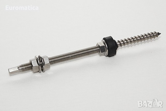 Винт с шпилка и гайка за монтаж на конструкция за соларни панели ...