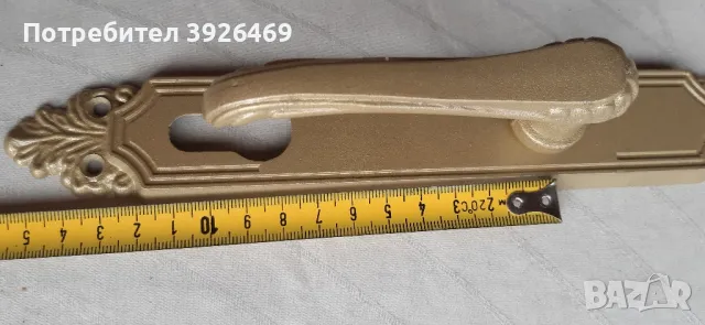 Дръжки за брава 90 мм, снимка 3 - Интериорни врати - 49354543