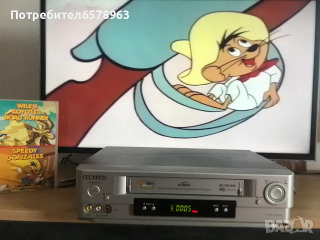 Видеокасети '' WELE E COYOTE & ROAD RUUNER  AND SPEEDY GONZALES  VHS, снимка 2 - Анимации - 50228670