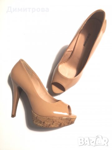 Елегантни обувки с висок ток, снимка 1 - Дамски обувки на ток - 18932401