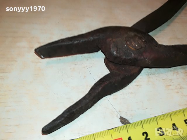 КОВАШКИ КЛЕЩИ 1510222017, снимка 12 - Антикварни и старинни предмети - 38341203