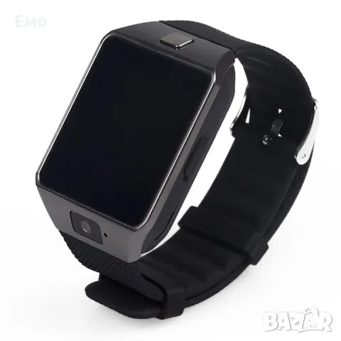 Смарт часовник - Smartwatch Black DZ09, слот за сим карта и камера, снимка 2 - Смарт часовници - 48562132