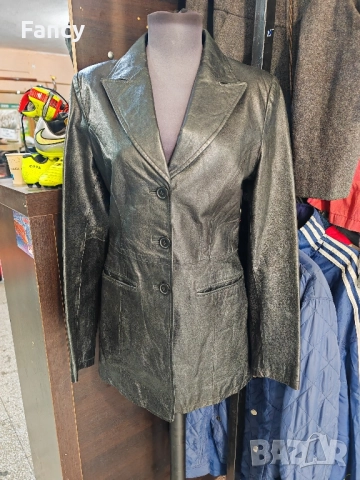 Дамско кожено сако, яке Hennes 38 номер