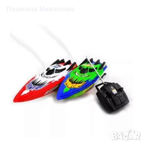 🚤 Детска високоскоростна лодка с дистанционно управление – Максимално забавление и динамика! , снимка 5 - Електрически играчки - 50346159