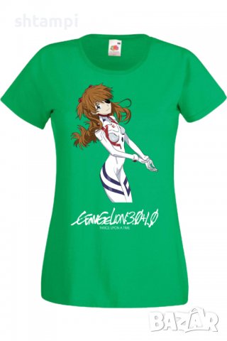 Дамска тениска Аниме Манга Evangelion Asuka Langley Soryu,Анимация,игра,Празник,Повод., снимка 7 - Тениски - 38059286
