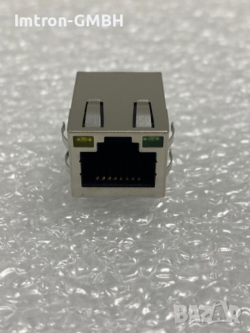 Конектор  RJ45 8-пинов Ethernet RM 2.54  G01 - 047116   TYPE 009, снимка 1 - Друга електроника - 44061973