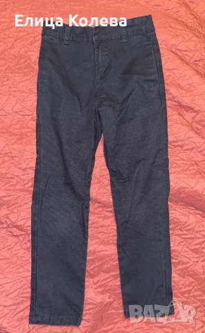 Официален тъмно син детски панталон 4-5 г, 110 см