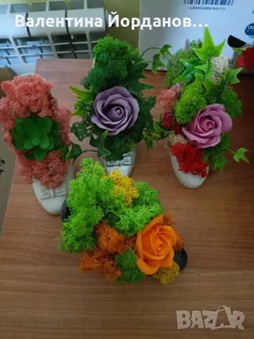 декорации с различни видове цветя , снимка 6 - Декорация за дома - 48358880