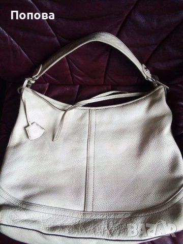 Голяма маркова чанта от естествена кожа , снимка 2 - Чанти - 38767426