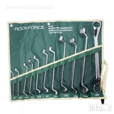 Комплект звездогаечни ключове лули 6 – 36 мм 11 части RockForce